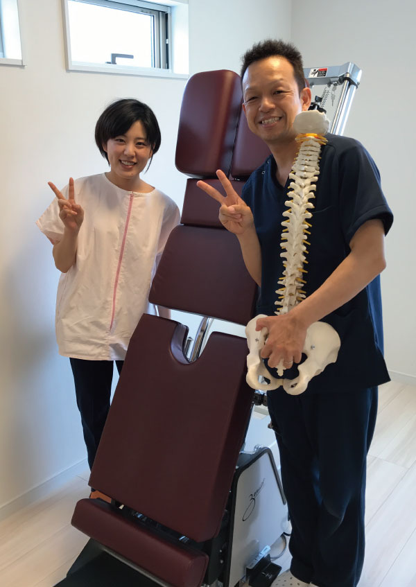 背中の痛みが改善しました。島田市R.K様