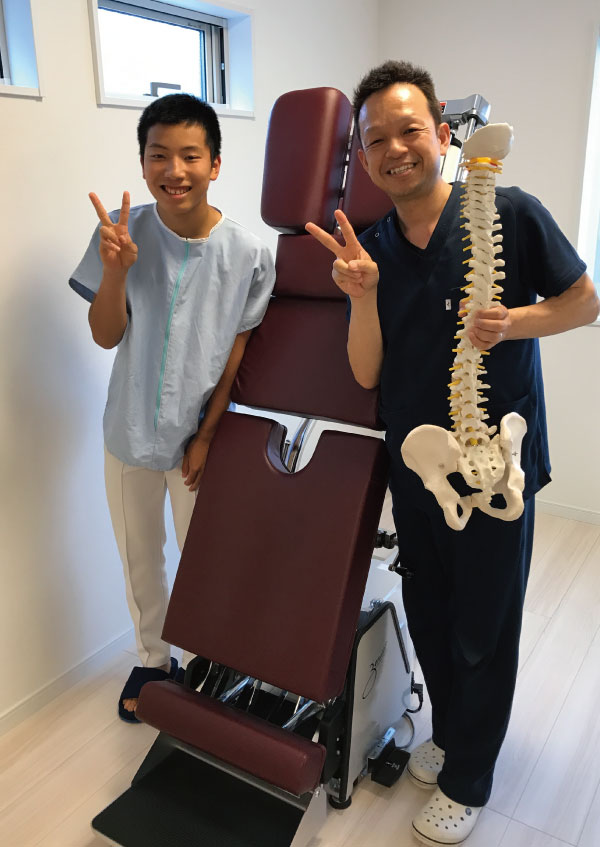 オスグッドが楽になりました。島田市T.H様